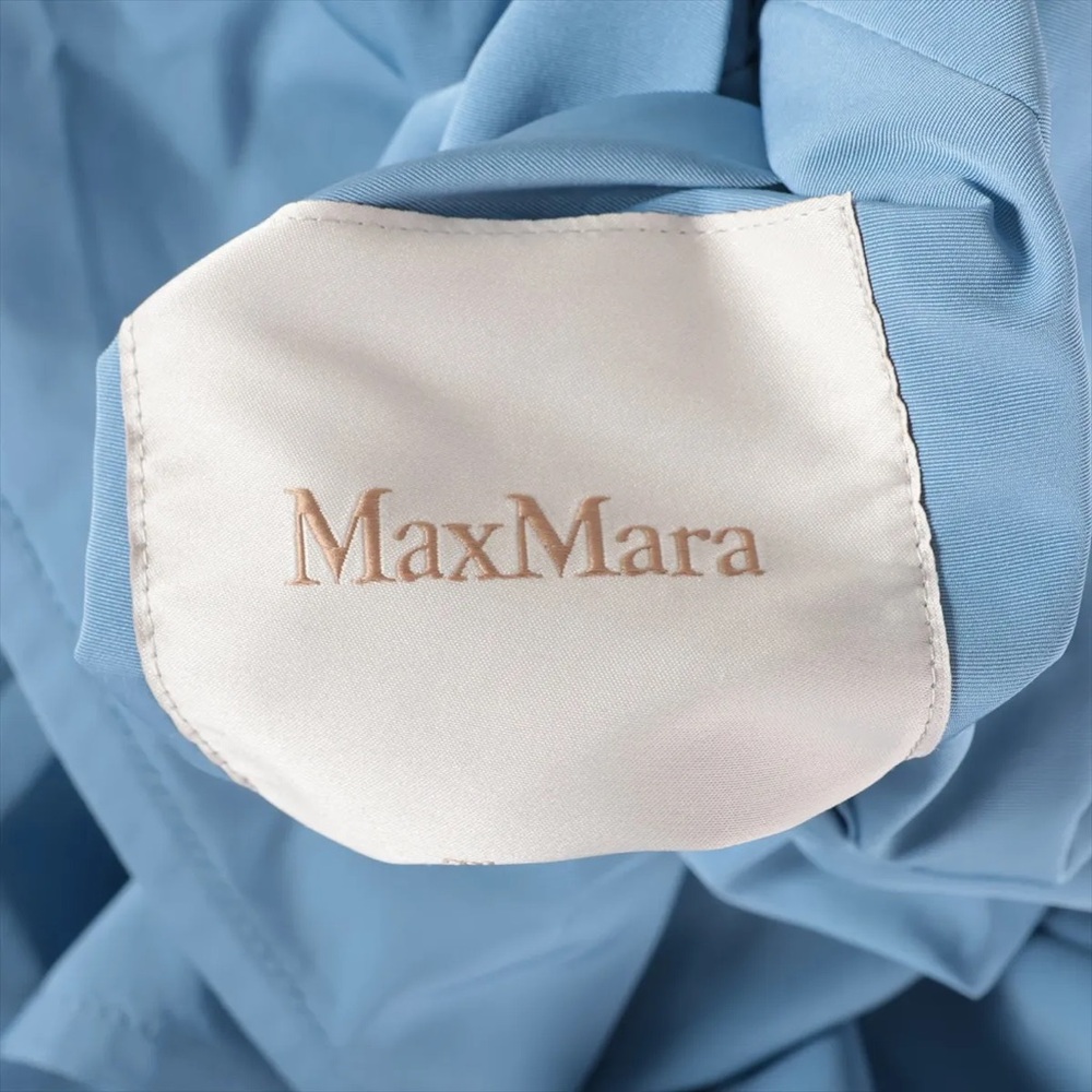 Incredible First Lady style Max Mara Stylish Blue Trench Coat, 😱🤯 - Picture 5 of 5